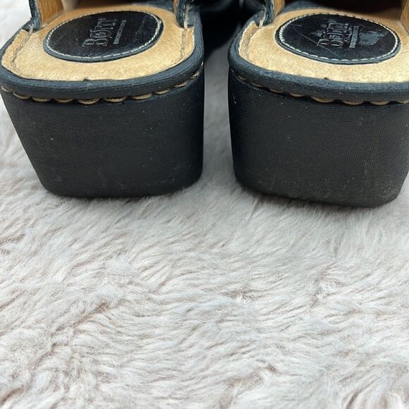 Born
black braided strap leather upper clogs size 6 - Picture 5 of 9